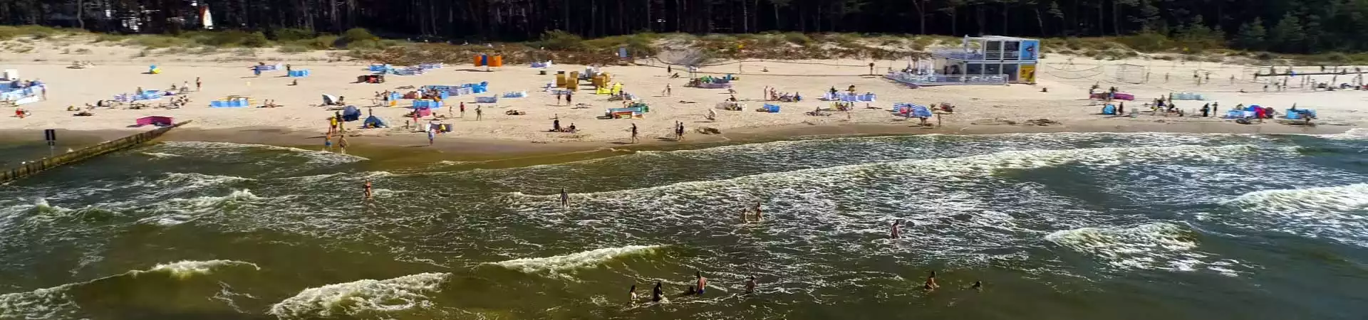 Plaża w dźwirzynie