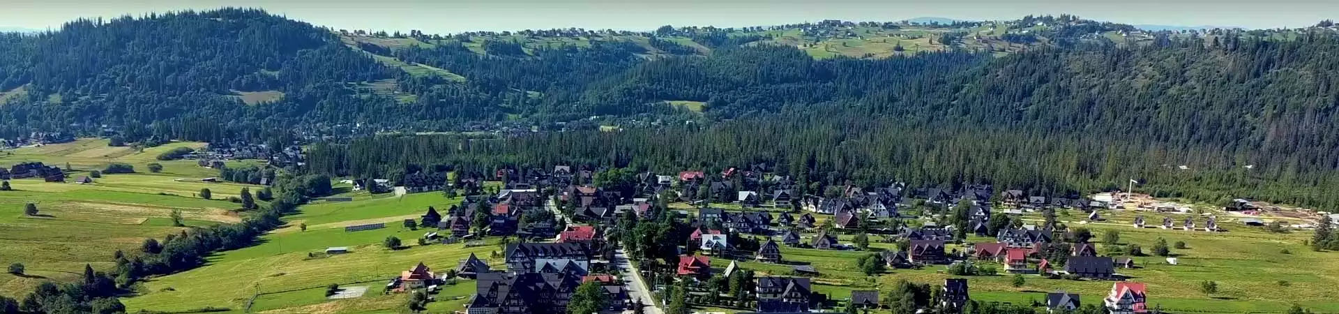 Widok na Tatry z miejscowości Murzasichle – wycieczka kolonijna