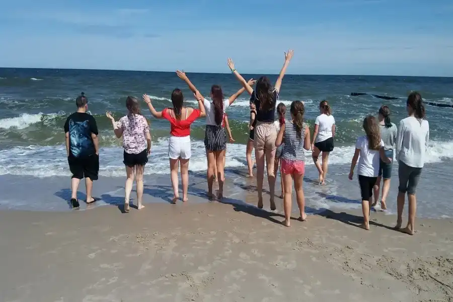 Kołobrzeg Kolonia i obóz jazdy konnej nad morzem