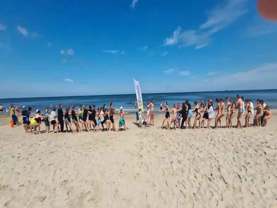 Kołobrzeg Kolonia i obóz piłki nożnej nad morzem