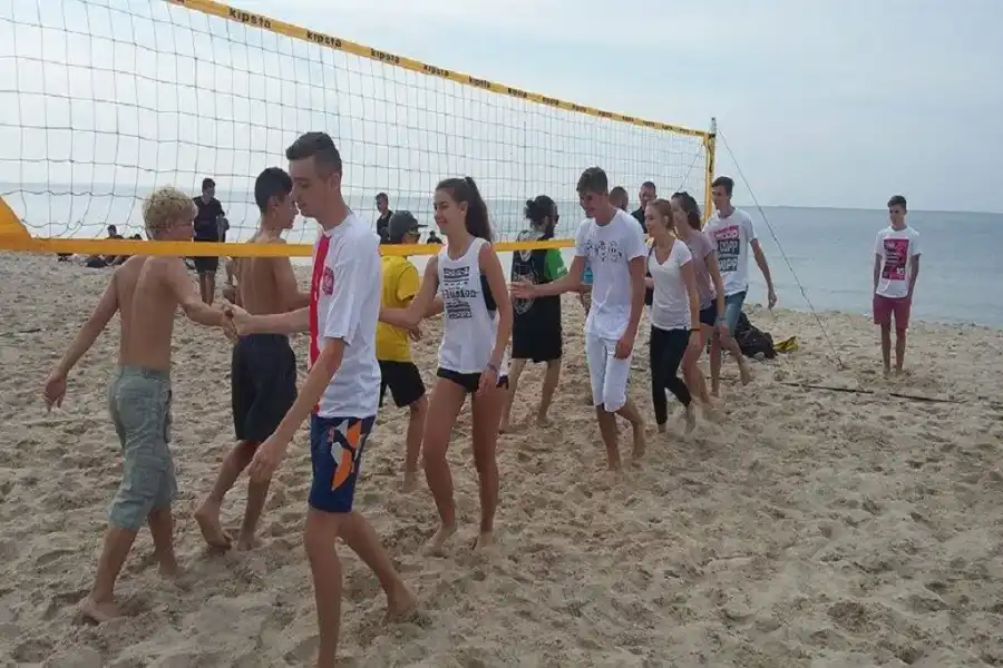 Kołobrzeg Letnia kolonia i obóz siatkarski nad morzem