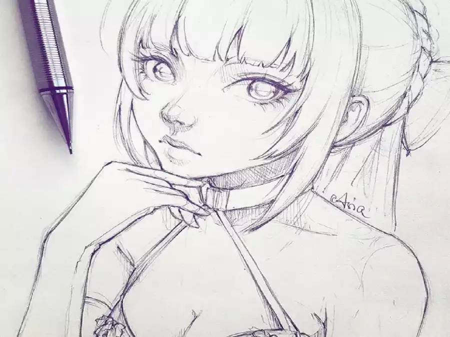 rysunek manga