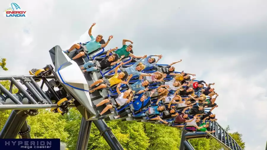 rollercoaster w Energylandii