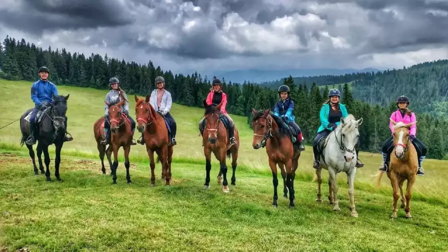 Koloni i obóz jazdy konnej w Tatrach