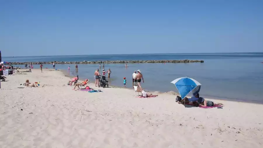 Kolonia i obóz rekreacyjne nad morzem