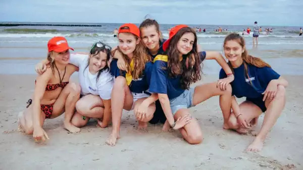 Kolonia i obóz języka hiszpańskiego nad morzem