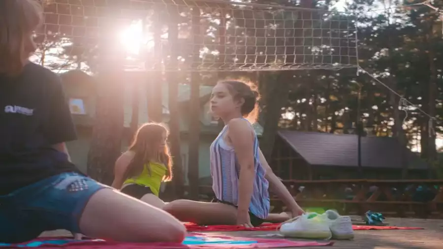 relaks na kolonii nad morzem