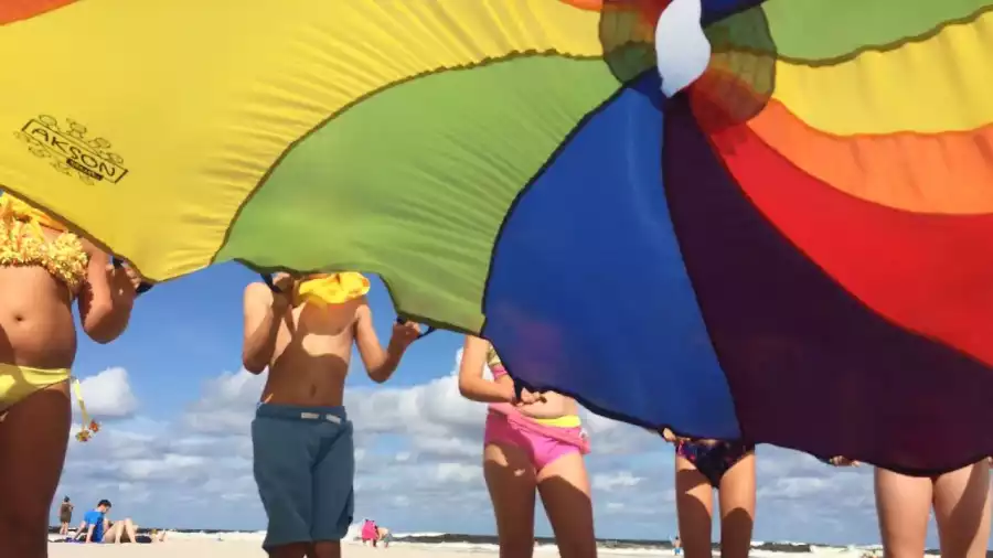 animacje na kolonii nad morzem