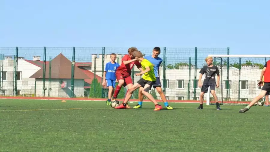 Kolonia piłkarska nad morzem