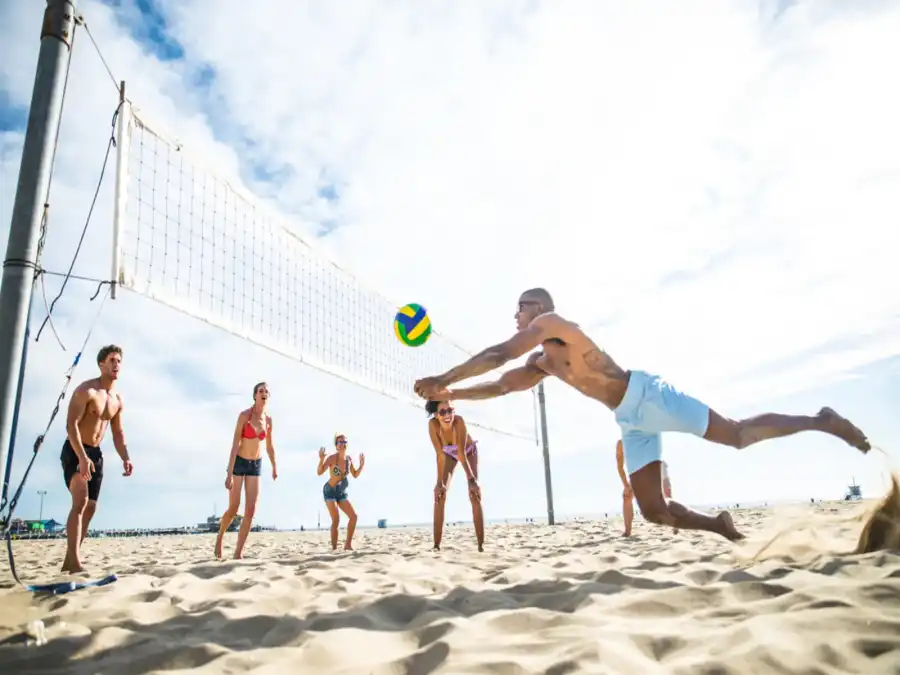 Krynica Morska Beach volleyball - obóz dla młodzieży nad morzem
