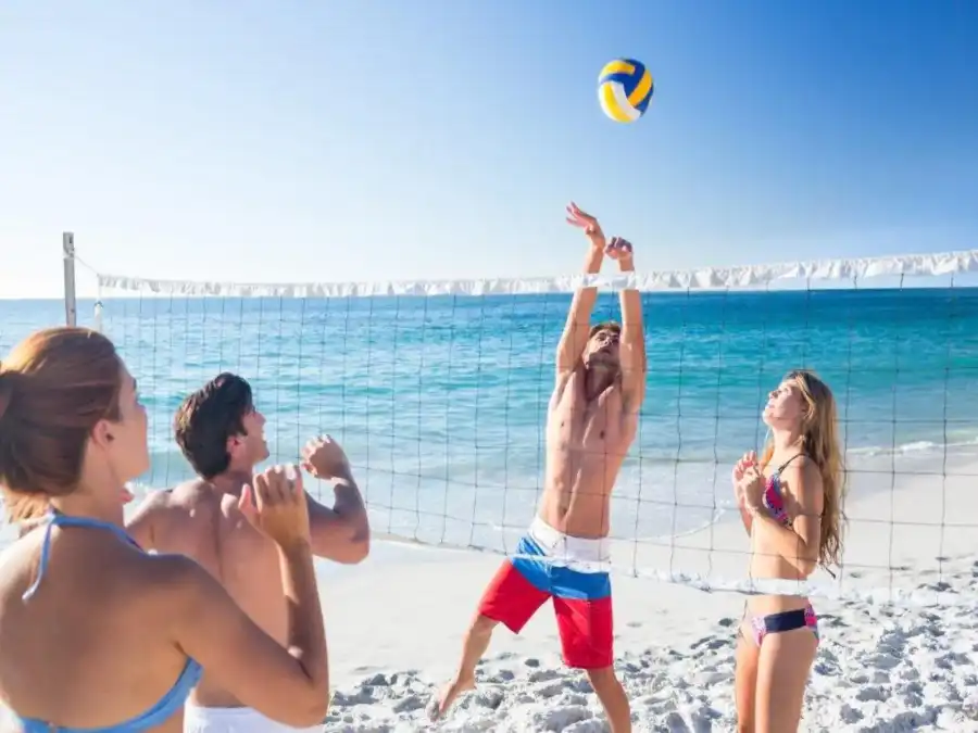 Krynica Morska Beach volleyball - obóz dla młodzieży nad morzem
