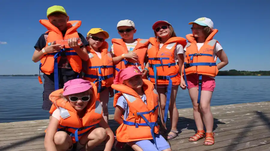 Kolonia wędkarsko - żeglarska na mazurach