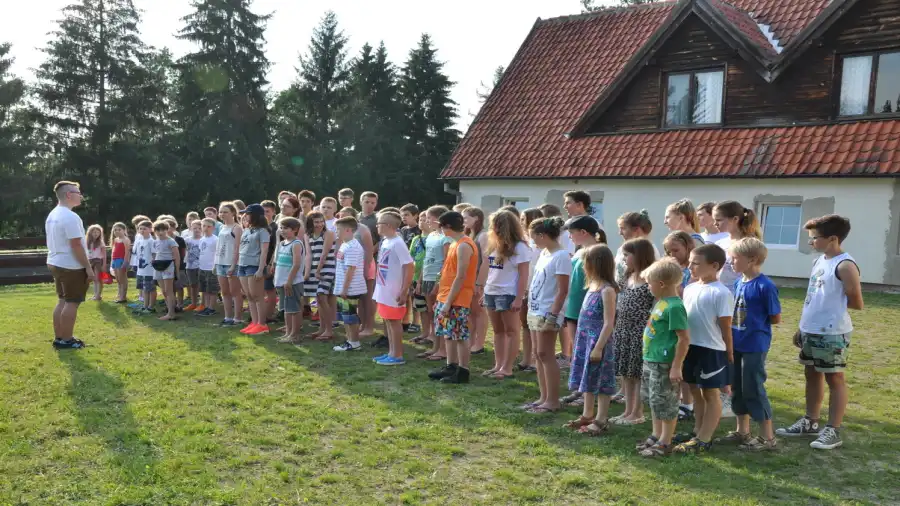 Kolonia wędkarsko - żeglarska na mazurach