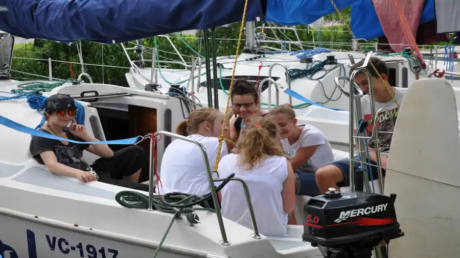 Szkoleniowy rejs młodzieżowy na patent po Wielkich Jeziorach Mazurskich